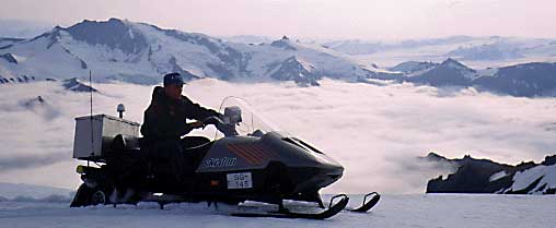 Snowcat on Vatnajokull